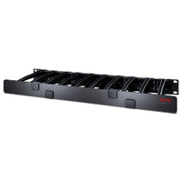 APC AR8612 Rangierpanel 19" 1U, einseitig, 483×166×45 mm – schwarz