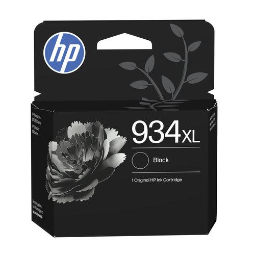 HP 934XL Schwarz Tintenpatrone (Original) – 1000 Seiten – für HP OfficeJet 6820, OfficeJet Pro 6230 – C2P23AE