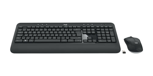 Logitech MK540 – Tastatur- und Maus-Set – 2,4 GHz USB-A (Unifying-Empfänger) – QWERTZ (DE) – Schwarz/Weiss