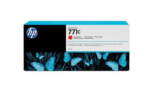 HP Tintenpatrone 771C, rot, 775 ml – für Tintenstrahldrucker/Multifunktionsgeräte