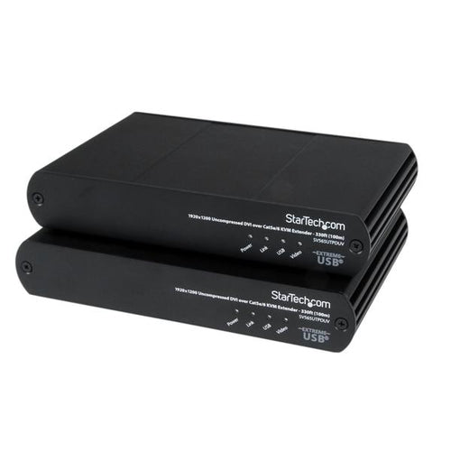 StarTech.com KVM-Extender-Set DVI – 1920 × 1200, USB 2.0, bis 100 m über Cat5e/6