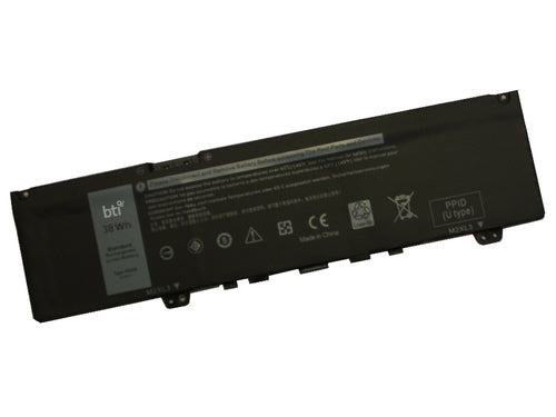 BTI Notebook-Akku – für Dell Inspiron 5370 – 36 Wh, 11,4 V (3 Zellen) – Schwarz