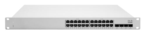 Cisco Meraki MS225-24P – Managed L2 Switch – 24× 1G, 4× SFP+, PoE, 19", 1U