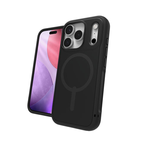 ZAGG Sedona Snap Backcover – für Apple iPhone 17 Pro, MagSafe, Graphen, Schwarz, bis 4 m Sturzsicher