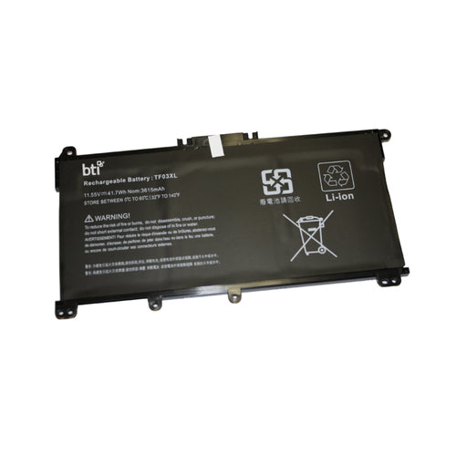 BTI Notebook-Akku – für HP Pavilion 14 – 42 Wh, 11,55 V (3 Zellen) – Schwarz