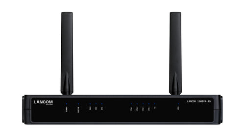 LANCOM Systems LANCOM 1800VA-4G – VPN-Router – 5×GbE, 4G, 25×VPN-Tunnel