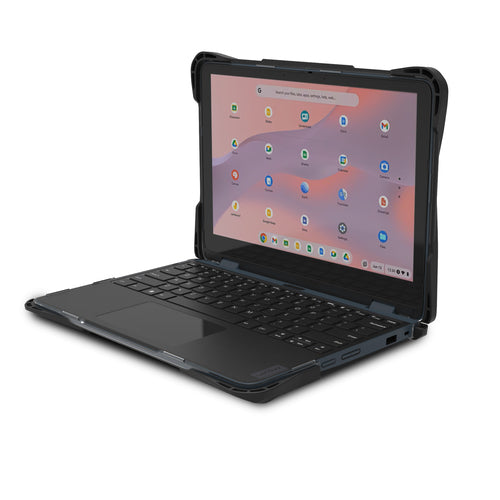 InfoCase Tablet-Hülle für Lenovo 100e/100w (Gen. 4) 11,6" – Schwarz