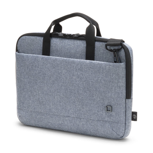 DICOTA Notebook-Tasche bis 15,6" – mit Tragegriff, abnehmbarem Schultergurt – Blau