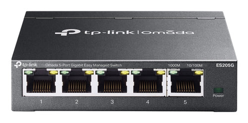 TP-Link Omada ES205G – Managed Switch – 5× 1G, Wandmontage
