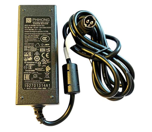 Datalogic Netzteil – 30 W, 12 V – für Magellan 9800i – Schwarz