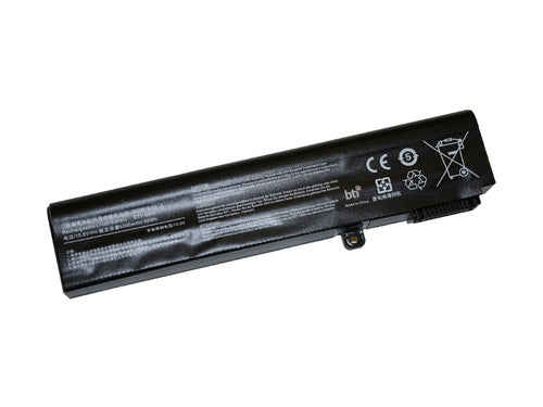 BTI BTY-M6H Notebook-Akku – für MSI – 51 Wh, 10,8 V, 6 Zellen – Schwarz