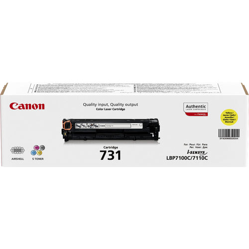 Canon Toner 731 – Gelb, 1500 Seiten