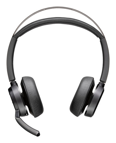 HP Poly VFOCUS2-M Office-Headset – Over-Ear, Mono, mit Ladestation