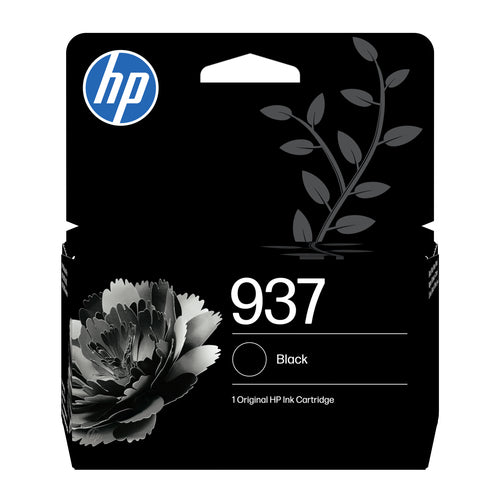 HP 937 Schwarz Tintenpatrone (Original) – 1'250 Seiten – für HP OfficeJet Pro 9110/9120/9130 …