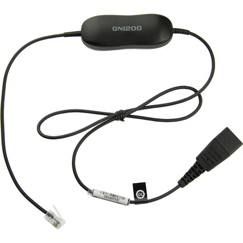 Jabra GN Audio GN1200 – Headset-Kabel, Quick Disconnect (QD) → RJ10, 0,8 m