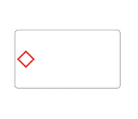 Brother Etikettenrollen – GHS/CLP Piktogramme mit Text – 75 × 11 mm, vorbedruckt, vorgeschnitten