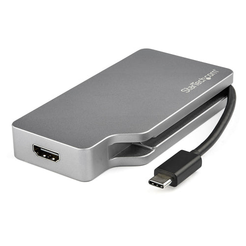 StarTech.com USB-C Multiport-Adapter – 4K (4096 × 2160) @ 60 Hz, HDMI 2.0, DVI-D, VGA, 11,5 cm, USB 3.2 Gen 1