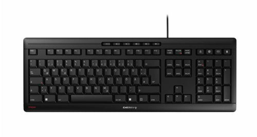CHERRY 12033121 – Tastatur, kabelgebunden (USB-A), schwarz