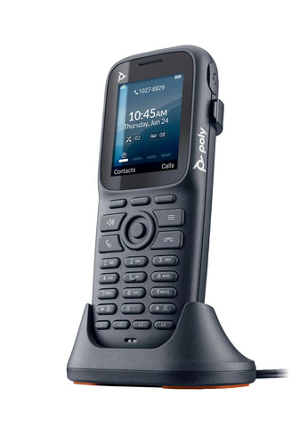 Poly Rove 20 – DECT-Telefon mit Basis, Freisprechen, 2", Schwarz
