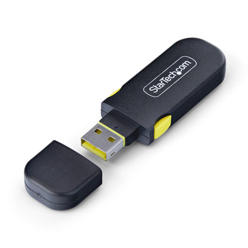 StarTech.com Schnittstellenblockierung + Schlüssel – USB-A – Schwarz – für USB Typ-A – 4er-Set