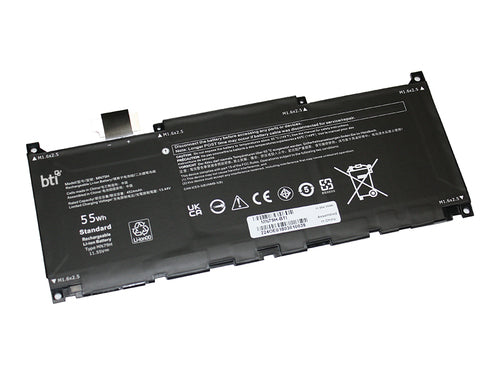 BTI Notebook-Akku – für Dell XPS 13 Plus (9320) – 55 Wh, 11,55 V (3 Zellen) – Schwarz
