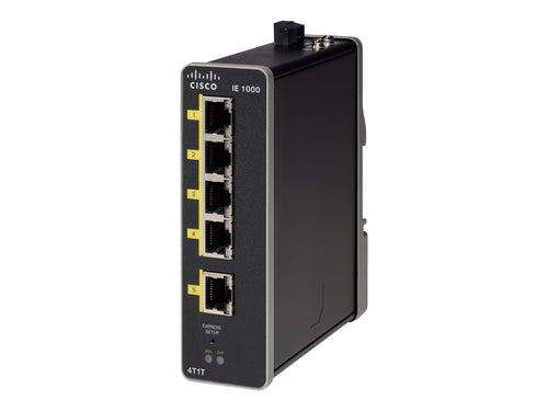 Cisco IE-1000-4T1T-LM – Verwalteter L2 Switch – 5× Fast Ethernet (10/100)