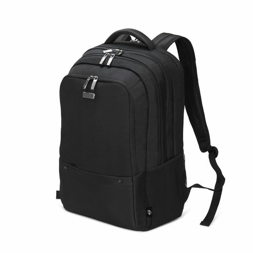DICOTA Notebook-Rucksack 15,6" – aus recycelten Materialien – Schwarz