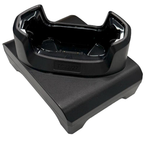 Zebra Single-Slot Lade-/Daten-Cradle – für TC22/TC27 – mit Schutzhülle