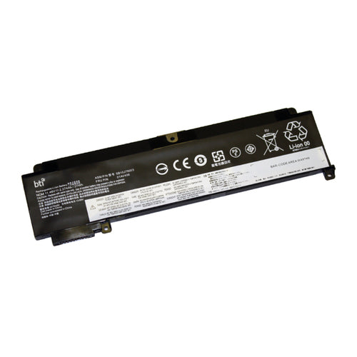 BTI Notebook-Akku – für Lenovo ThinkPad T470s – 26 Wh, 11,46 V (3 Zellen) – Schwarz