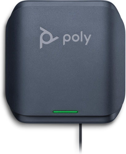 Poly Rove R8 – DECT-Repeater, 1880–1900 MHz, 50 m Reichweite, Netzteil enthalten, Schwarz