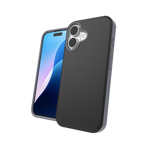 ZAGG Backcover Soho – für Apple iPhone 16 – schwarz