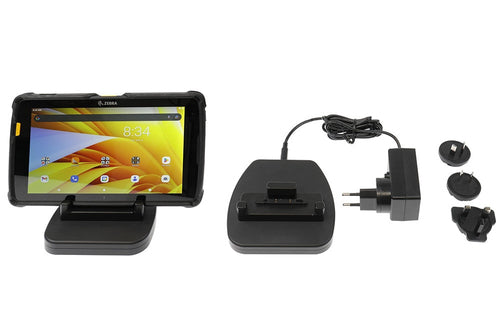 Zebra ProClip Single Slot Desktop-Ladestation – für ET40/ET45, schwarz