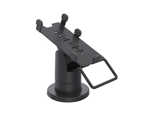Ergonomic Solutions SpacePole VER200-S-02 – Payment-Halterung, 310°/0–70°, für VeriFone V200c/V400c, Schwarz