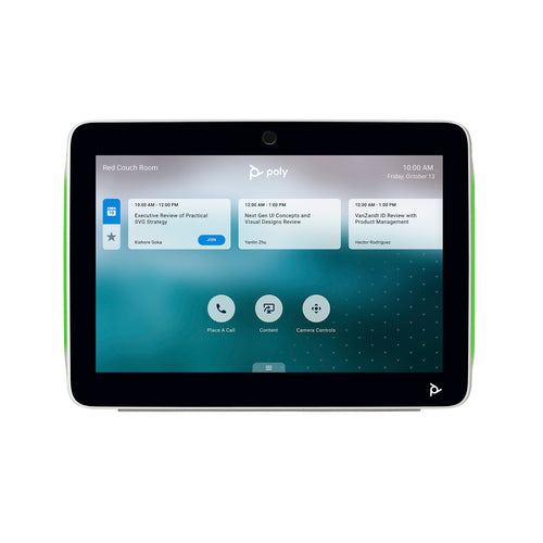 Poly TC10 – Touchpanel – 10,1", Ethernet/PoE, Weiss
