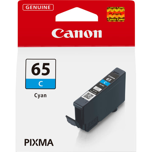 Canon Tintenpatrone CLI-65, cyan, 12,6 ml – für Inkjet- und Multifunktionsdrucker