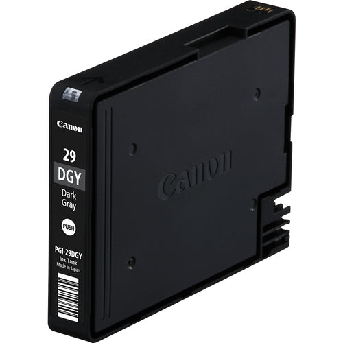 Canon Tintenpatrone PGI-29 (dunkelgrau), 710 Seiten – für Tintenstrahldrucker/Multifunktionsgeräte