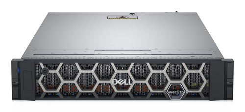 DELL PowerStore 500T – 25-Bay Rack 2U SAN – Intel Xeon 2,2 GHz, 25GbE, redundantes Netzteil