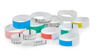 Zebra Druckeretiketten, 25 mm × 279 mm, mehrfarbig, permanent, für GC420t und andere, 6 Rollen