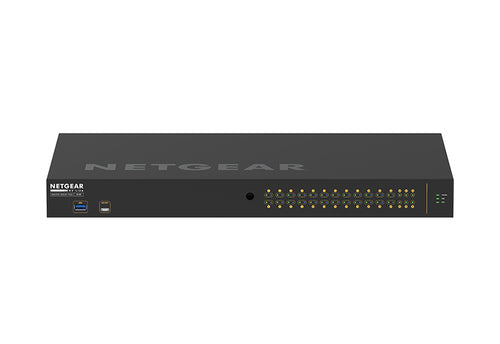 NETGEAR GSM4230P-100EUS – Managed Switch – 30×GbE, 4×SFP, L2/L3, PoE+ 300 W, 1U