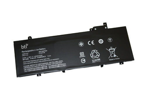 BTI Notebook-Akku – für Lenovo ThinkPad T480s – 57 Wh, 11,52 V (3 Zellen) – Schwarz