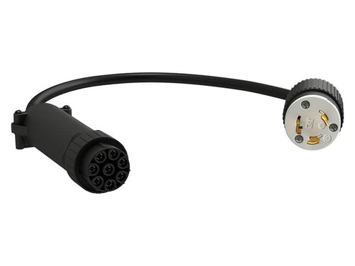 Vertiv Netzkabel, verriegelbar, 200 - 240 V AC, 30 A, 3 m, Schwarz, FSC1N001
