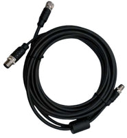 Zebra M12 Stromkabel – M12–M12, 5 m, schwarz, für FXR90
