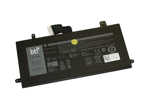 BTI Notebook-Akku – für Dell Latitude 5285 – 30 Wh, 11,4 V (3 Zellen) – Schwarz