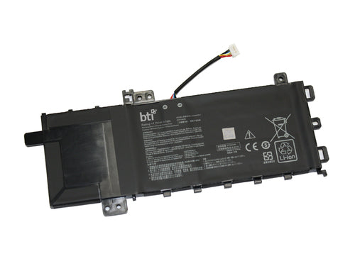 BTI Notebook-Akku – für ASUS Notebooks – 32 Wh, 7,6 V (4 Zellen) – Schwarz