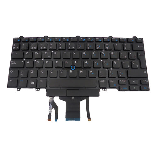 Origin Storage KB-X18N3 – Notebook-Ersatztastatur – beleuchtet – QWERTY (ES) – für Dell Precision 7530/7730