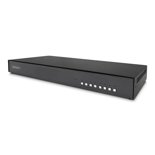 StarTech.com 8-Port DVI-I Secure KVM-Switch – 2560 × 1600/60 Hz, USB 2.0-Hub, Audio, Desktop, NIAP 4.0