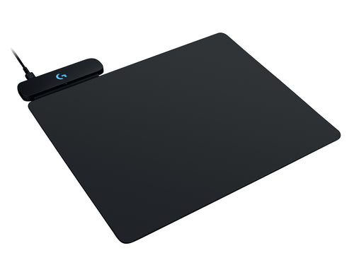 Logitech G POWERPLAY Kabelloses Ladegerät – Gaming-Mauspad, schwarz, 320×275×2 mm, 1,8 m Kabel