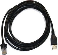 Honeywell USB-Kabel – VOYAGERGS 9590 – USB-A, spiralförmig – schwarz – 2,9 m