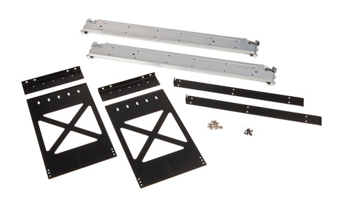 HPE Aruba – Montageset, 198 × 579 × 56 mm, schwarz