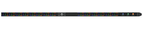 Vertiv UI10025 PDU 11 kVA – 230/400 V, 16 A – 0U, senkrecht – AC-Ausgänge×42 – schwarz